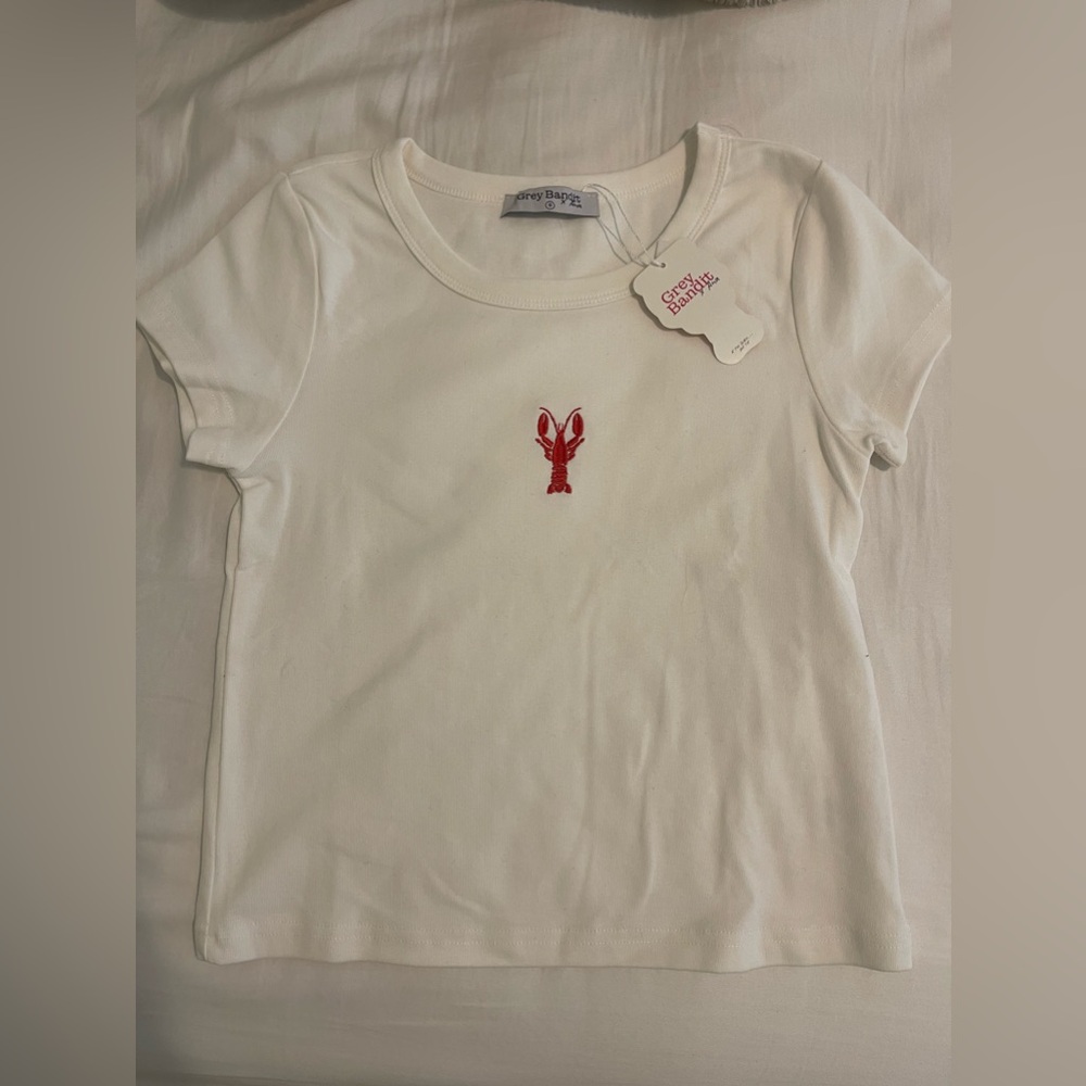 Grey Bandit x Ana Stowell Lobster Baby Tee